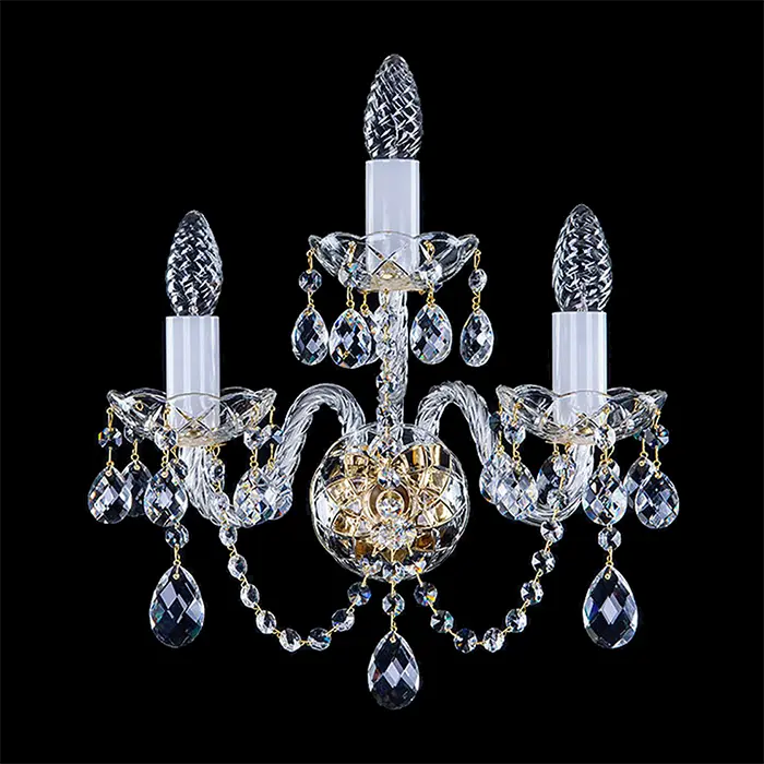 Crystal Wall Light CS90 | 3 arms
