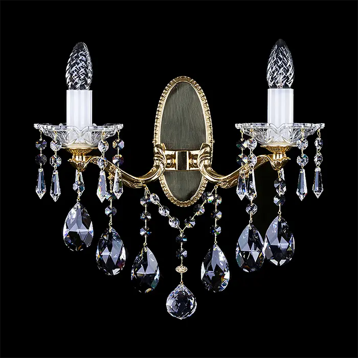 Crystal Wall Light CT75 | 2 arms