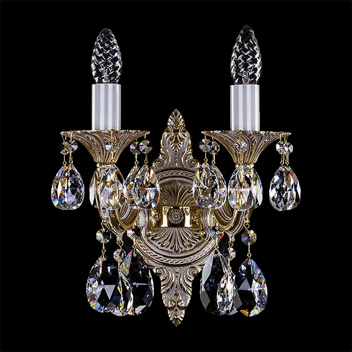 Crystal Wall Light CT77 | 2 arms