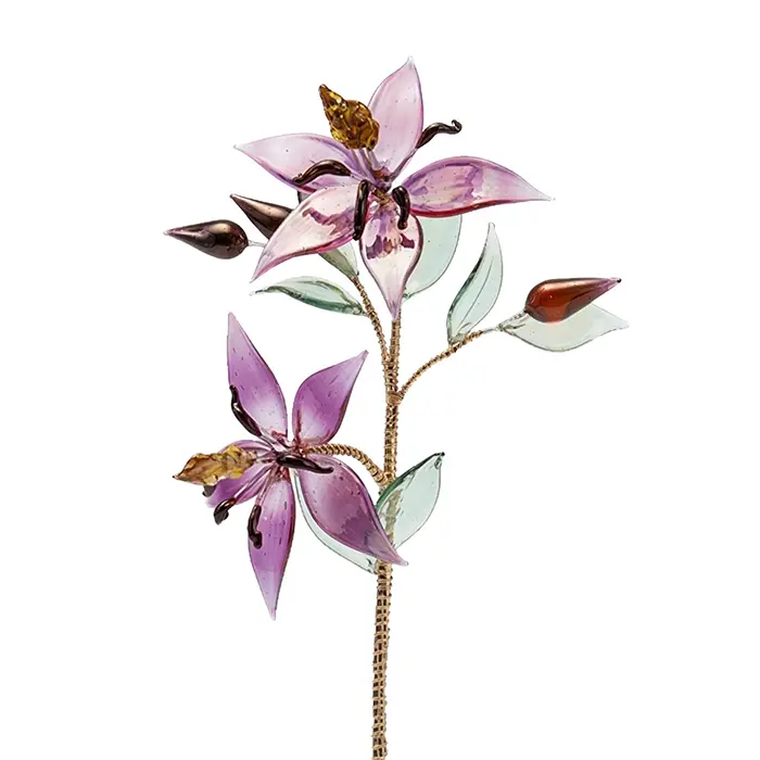 Glasblume Lilie Exotica