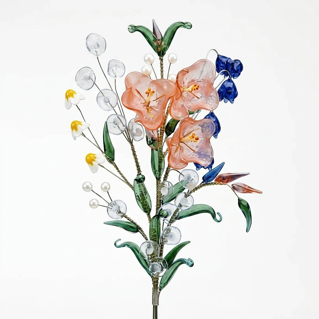 Ramo de cristal «Sueño de pradera»