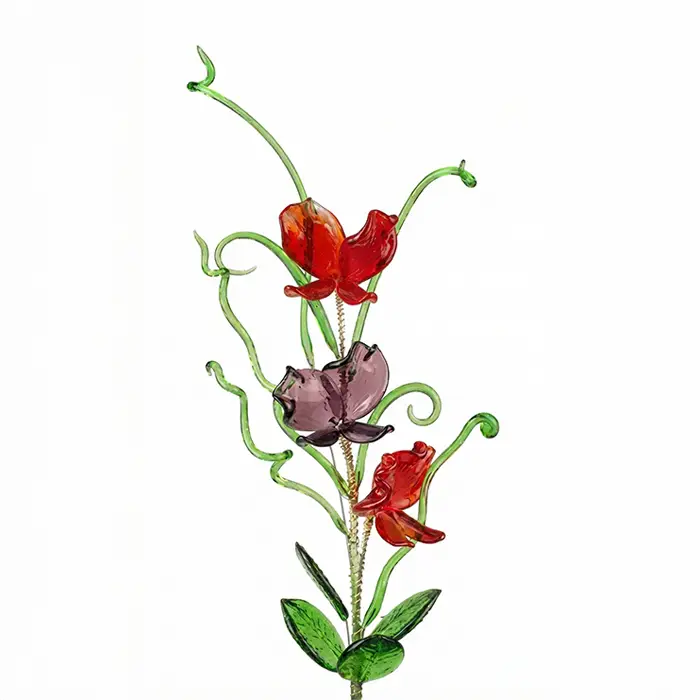 Glass Flower - Sweet Pea