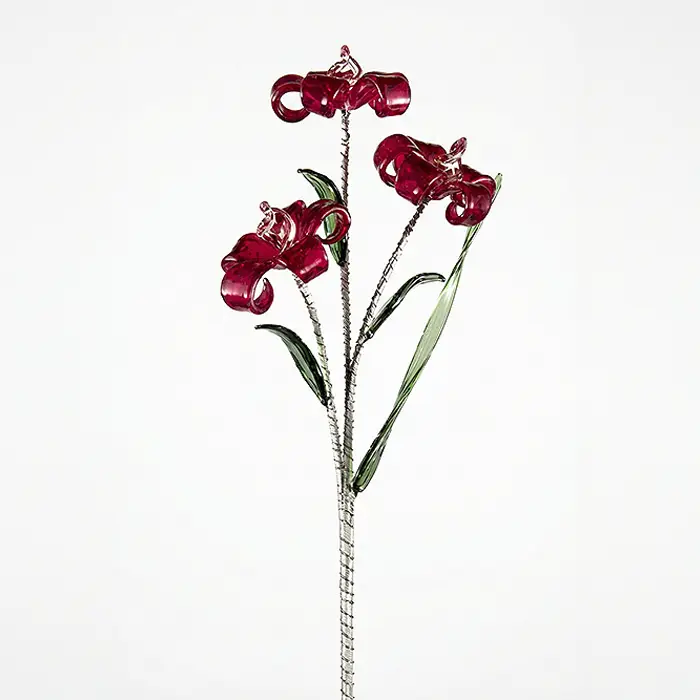 Glass Flower - Frizzled Lily