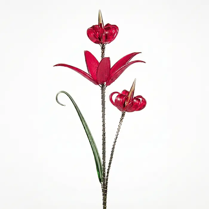 Glass Flower - Stylized Tulip