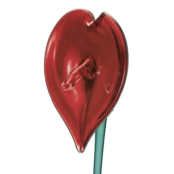 Glass Flower Anthurium Art Glass