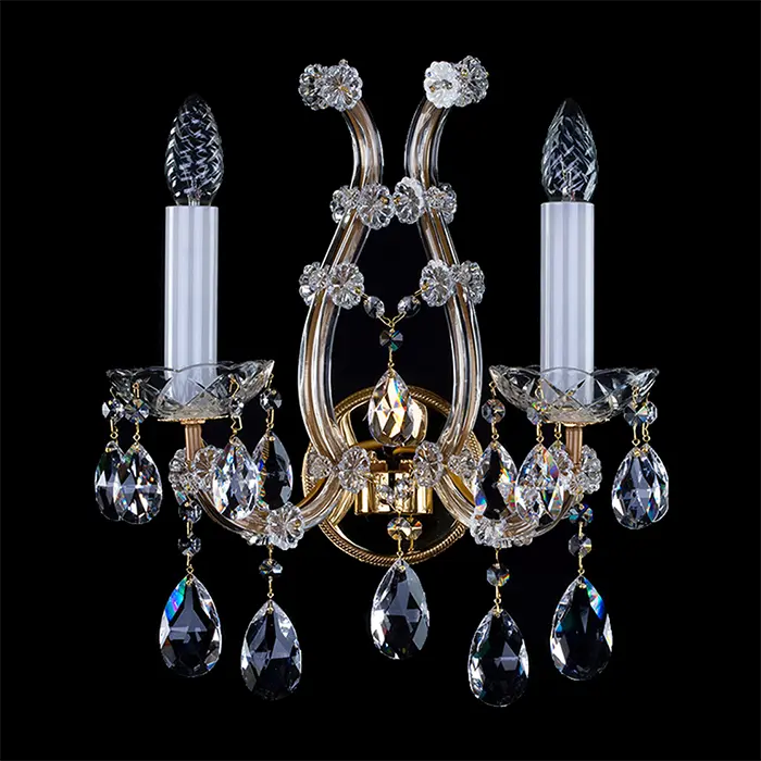 Aplique de pared de cristal Crystal Wall light MT31 | 2 luces