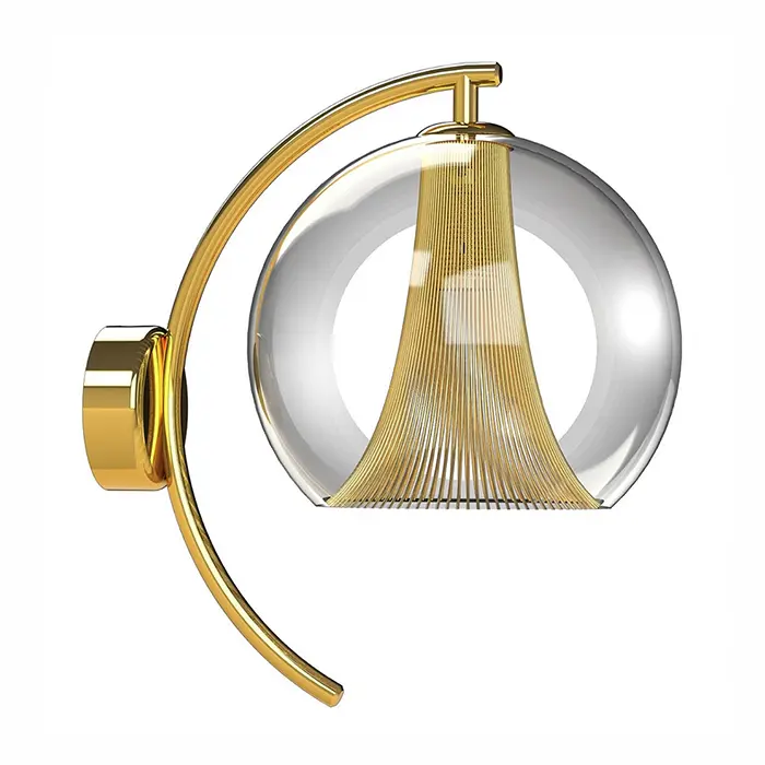 Crystal Wall Light ML11 - CALICEM  02- WL | 1 arm