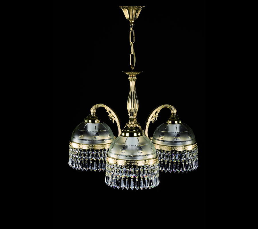 Crystal Chandelier CT20 | 3 arms